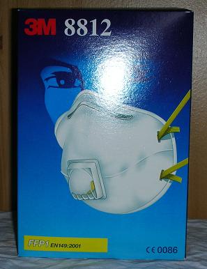 3M 8812 Dust Mask - pk(10)