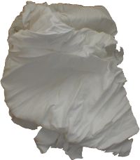 White Cotton Polishing Cloth