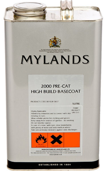 Mylands 2000 Pre-Cat Lacquer